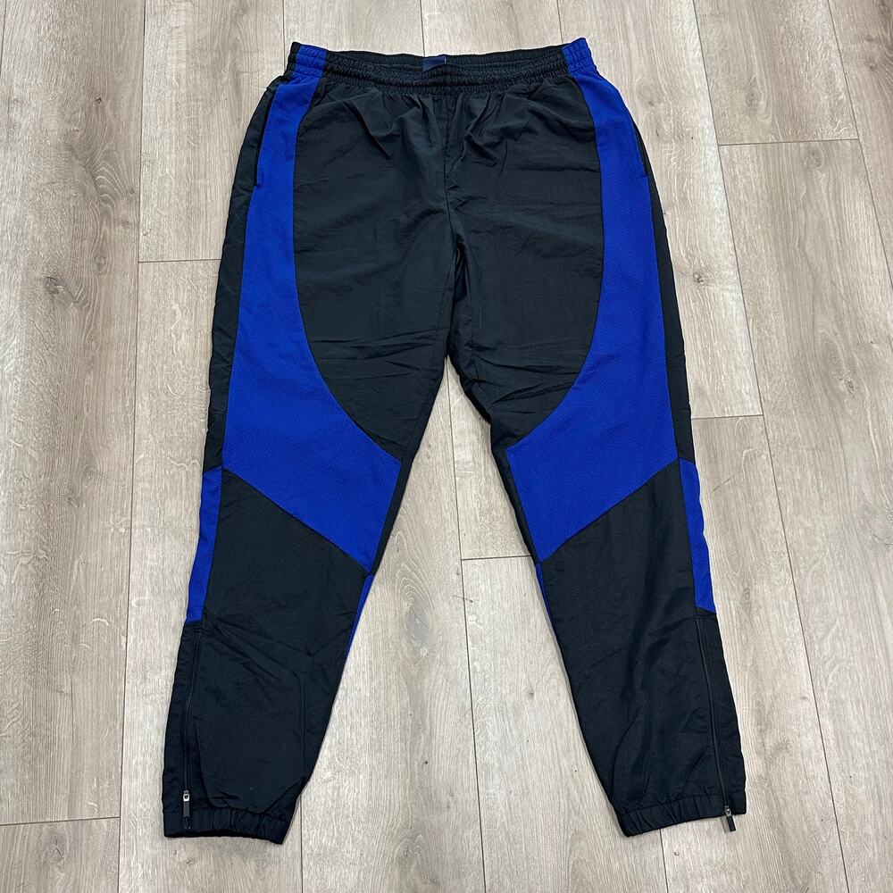 Jordan 1 Tier Zero Wings Windbreaker Pants Royal Blue Black Sz XXL 2XL